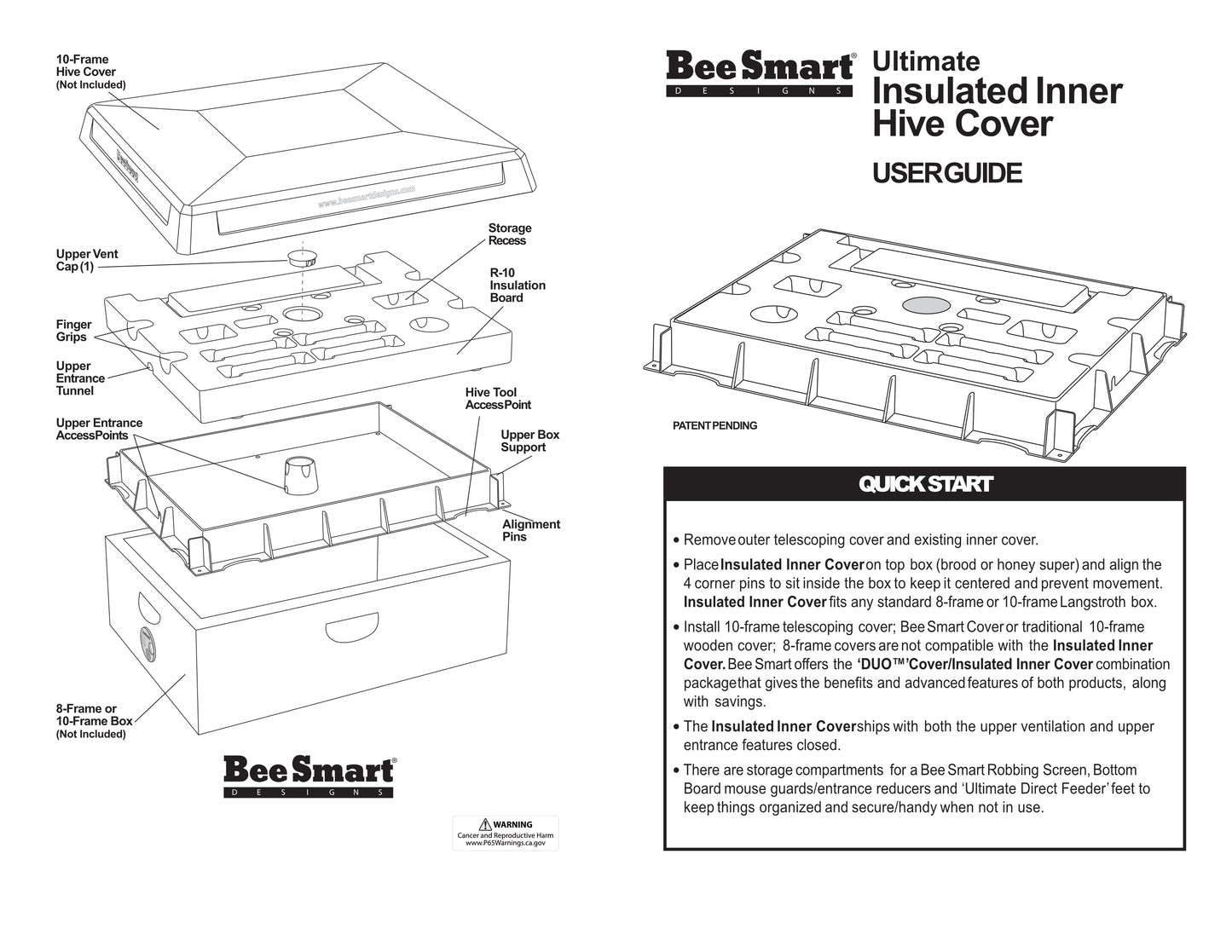 Bee Smart Ultimate Inner Cover