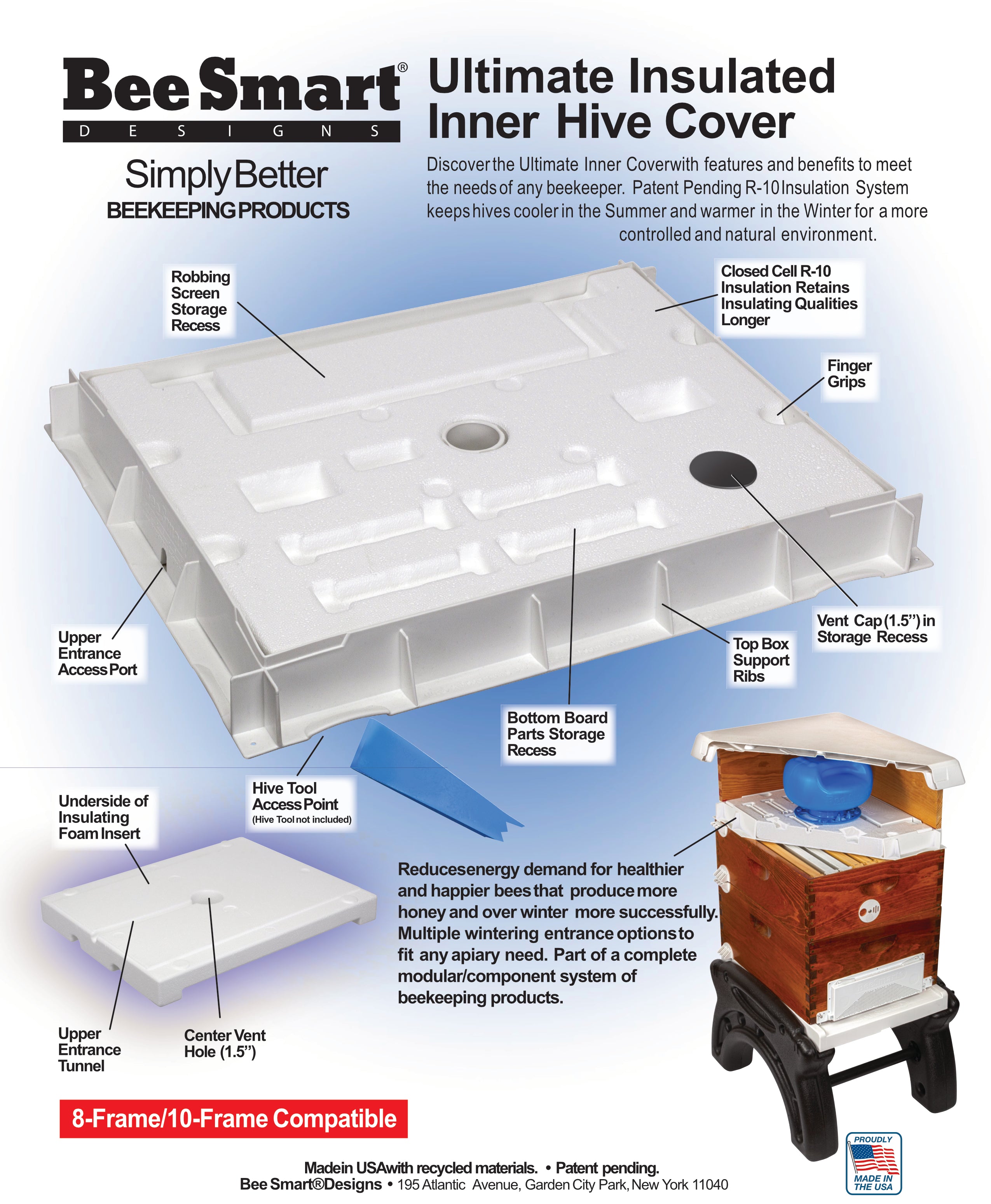 Bee Per Component Bee Smart Design Ultimate Hive Components – Spears Bee Farm