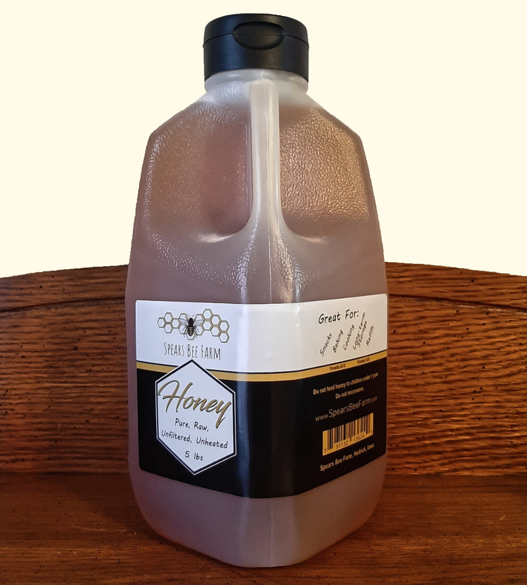 5-pound Honey - Wildflower